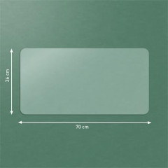 Podlo�ka na st�l,  70x36 cm, LEITZ, prieh�add�