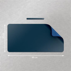Podlo�ka na st�l,  70x36 cm, LEITZ, tmavomodr�
