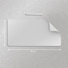 Podlo�ka na st�l,  70x36 cm, LEITZ, svetlosiv�