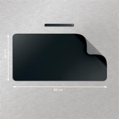 Podlo�ka na st�l,  70x36 cm, LEITZ, �ierna