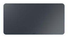 Podlo�ka na st�l, recyklovan� ko�a, 70x36 cm, LEITZ, tmavosiv�