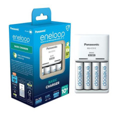 Nabjaka batri, AA/AAA, 4x2000 mAh AA, PANASONIC "Eneloop"