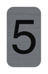 Informa�n� tabu�ka, samolepiaca, 2,5x4,4 cm, hlin�kov� vzh�ad, EXACOMPTA, �. 5