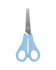 No�nice, �kolsk�, so zaoblenou �pi�kou, 13,5 cm, FOLIA, mix farieb