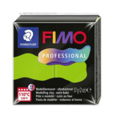 Modelovacia hmota, 57 g, vypaovacia, FIMO Professional, svetlozelen