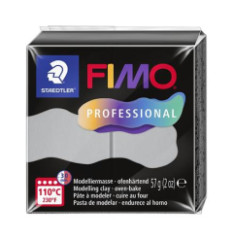Modelovacia hmota, 57 g, vypaovacia, FIMO Professional, delfnovo siv