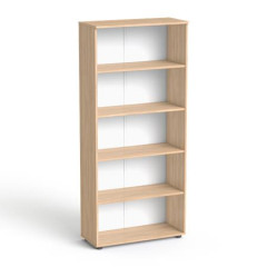 Skri�a, 5-dielna, otvoren�, s policami,  MAYAH "Freedom SV-02", dub