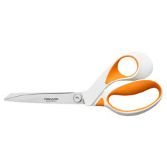 Nonice, klasick, 23 cm, FISKARS "RazorEdge Softgrip", oranov-biela