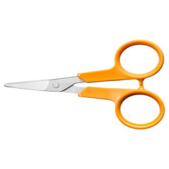 No�nice na manik�ru, 10 cm, ohnut�, FISKARS "Classic", oran�ov�