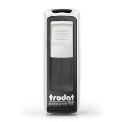 Peiatka, TRODAT "Pocket Printy 9511", biely kryt, s iernou podukou