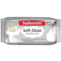 Vlhen utierky,  55 ks, SUDOCREM "Soft Clean"
