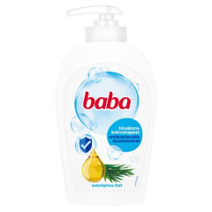 Tekut� mydlo, s antibakteri�lnou zlo�kou, 250 ml, BABA, eukalyptus