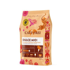 K�va, pra�en�, zrnkov�, 1000 g, CAFE FREI "Dulce Mio", karamelov�