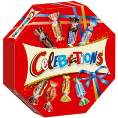 Dezert, vo sviatonej krabici, 186 g, "Celebrations"