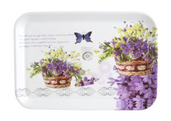 T�cka, plastov�,  levendu�ov�, 34x23 cm
