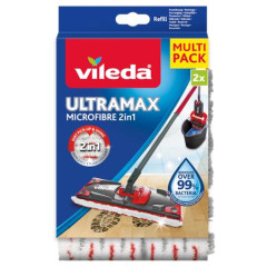 Ploch� mop, n�hrada, 2in1, VILEDA "Ultramax", biely-�erven�