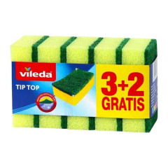 �pongia, 3+2 ks, VILEDA "Tip Top", �lt�