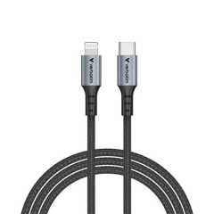 USB kbel, USB-C - Lightning (Apple), 1,2 m, VERBATIM, ierna