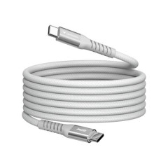 USB kbel, USB-C  USB-C, 1,2 m, 60 W, magnetick, VERBATIM, siv