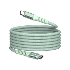 USB kbel, USB-C  USB-C, 1,2 m, 60 W, magnetick, VERBATIM, zelen
