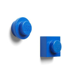Magnetky, 2 rzne tvary, LEGO, modr
