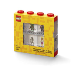 Zberate�sk� krabica na minifig�rky, 8 priehradiek, LEGO, �erven�