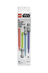 Glov pero, sada, 0,7 mm, sveteln me, LEGO "Star Wars", 4 rzne farby