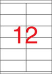 Etikety, univerzlne, 105x48 mm, APLI, 6500 etikiet/bal