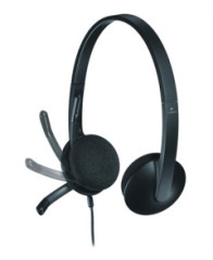 Slchadl, stereo, s mikrofnom, LOGITECH "H340"