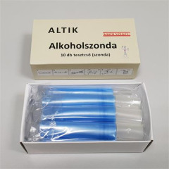 Alkohol tester, trubiky, dychov skka, jednorazov