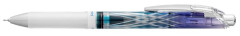 G�lov� pero, 0,25 mm, stl��ac� mechanizmus, PENTEL "EnerGel BLN75 Kiriko, Lattice", modr�