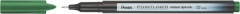 Liner, 0,4 mm, PENTEL "Pointliner", smrekovo zelen