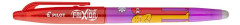 Roller, 0,35 mm, odstr�nite�n� p�smo, s vrchn�kom, PILOT "Frixion Ball Friends",fialov�