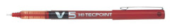 Roller, 0,3 mm, ostr hrot, s uzverom, PILOT "Hi-Tecpoint V5", erven