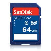 SanDisk 64 GB SDXC Class 4 Memory Card