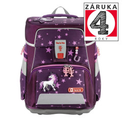 �kolsk� aktovka SPACE pre prv��ikov - 5-dielny set, Step by Step Unicorn Nuala, certifik�t AGR