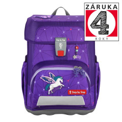 �kolsk� aktovka CLOUD pre prv��ikov - 5-dielny set, Step by Step Dreamy Pegasus Shadow, certifik�t A