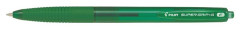 Gu���kov� pero, 0,22 mm, stl��ac� mechanizmus, PILOT "Super Grip G", zelen�