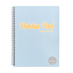 pirlov zoit, A4, linkovan, 100 listov, PUKKA PAD "Pastel Jotta Pad", mix farieb
