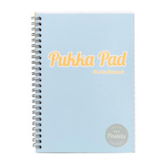 pirlov zoit, A5, linajkov, 100 listov, PUKKA PAD "Pastel Jotta Pad", mix farieb