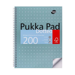 pirlov zoit, A4+, bodkovan, 100 listov, PUKKA PAD "Metallic Jotta"