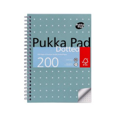 pirlov zoit, A5, bodkovan, 100 listov, PUKKA PAD "Metallic Jotta"