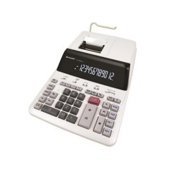 Kalkula�ka, s tla�ou, 12 miestny displej, 2 farebn� tla�, SHARP "CS-2635LW"