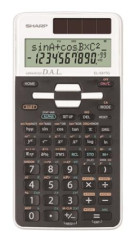 Kalkulaka, vedeck, 273 funkci, SHARP "EL-531", biela