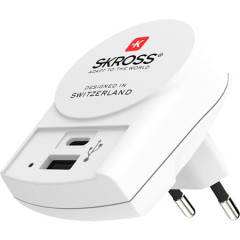 Sieov nabjaka, 1xUSB-A, 1xUSB-C, SKROSS