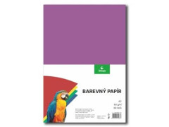 Farebn� papier,  A3, 80 g, 12x5 listov, STEPA, mix farieb