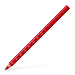Farebn ceruzky, trojhrann, FABER-CASTELL "Grip 2001 Jumbo", erven