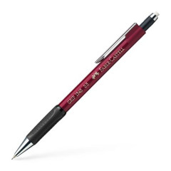 Mikroceruzka, 0,5 mm, FABER-CASTELL "Grip 1345", erven