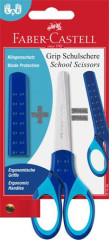 Nonice, kolsk, 13,5 cm, s krytom na epe, FABER-CASTELL, modr