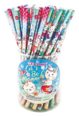 Grafitov� ceruzka, balenie, HB, ICO "Bensia", trblietav�